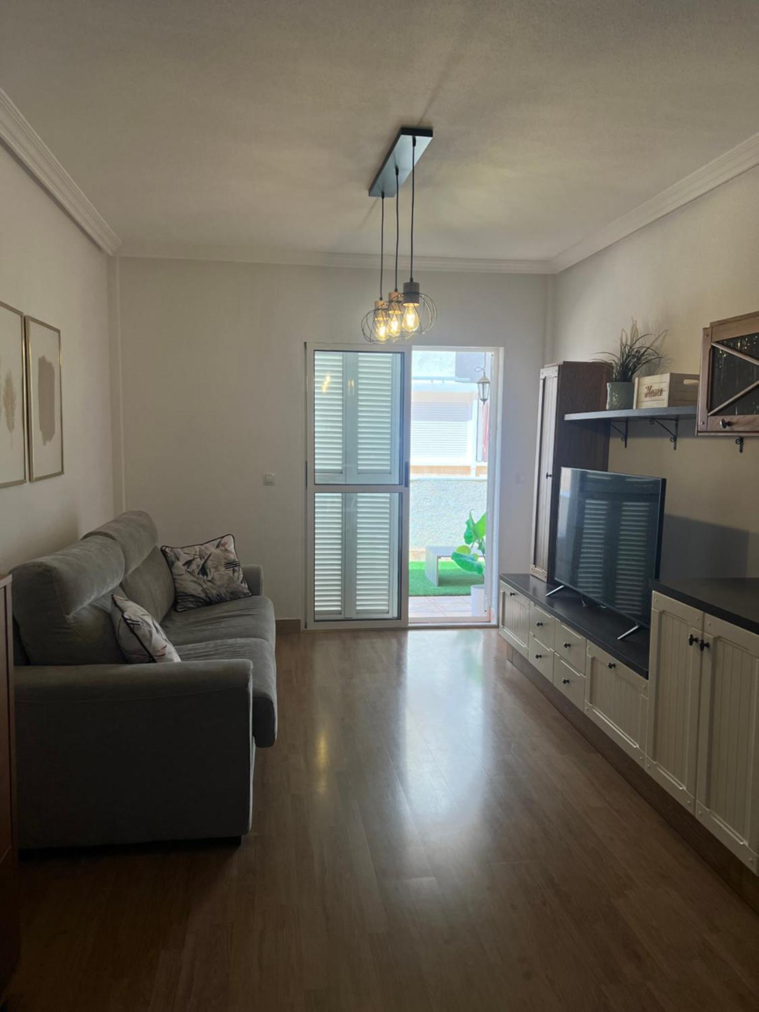 Piso Con Ac, Piscina Y Pista De Padel Y Tenis En Aguilas Exterior photo